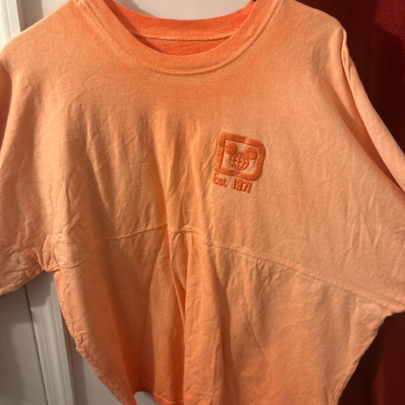 Disney Tops - Disney orange ombré spirit jersey